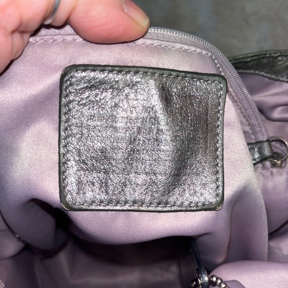 Vintage leather Coach bag - Picture 4 of 6